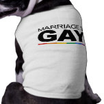 MARRIAGE IS GAY pet clothing