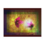 marriage of Titania; Salmon berry floral duet Postcards