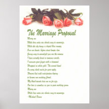 Marriage Proposal poster