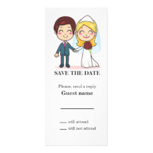Married Couple Holding Hands Rack Card
