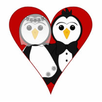 Married Heart Penguins