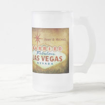 Married in Fabulous LAS VEGAS Coffee Mug