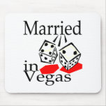 Married In Vegas (Dice) Mouse Mats