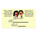 Married My Best Friend Wedding Placecards Business Cards