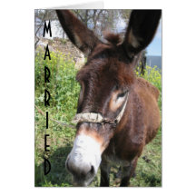 MARRIED-NOW YOU DID IT! GREETING CARDS