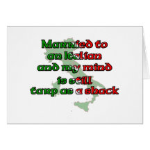 Married to an Italian Cards