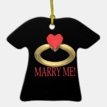 Marry Me Christmas Ornaments