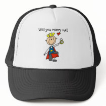 Marry Me Wedding Proposal Tshirts and Gifts Hat