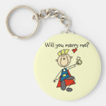 Marry Me Wedding Proposal Tshirts and Gifts Key Chains