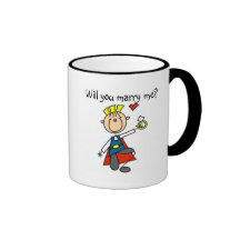 Marry Me Wedding Proposal Tshirts and Gifts Coffee Mugs