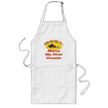 Marry My Cousin Apron