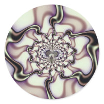 MARS 70 - Fractal Art Round Sticker