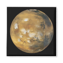 Mars!  A beautiful image from space.  NASA