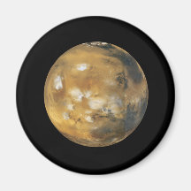 Mars!  A beautiful image from space.  NASA Refrigerator Magnet