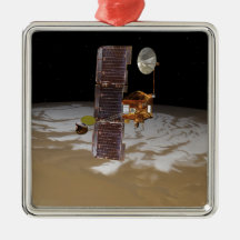Mars Odyssey spacecraft Christmas Ornament