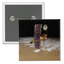 Mars Odyssey spacecraft Pinback Buttons
