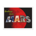 MARS POSTCARD