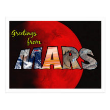 MARS POSTCARD