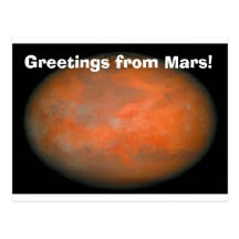 Mars Postcard