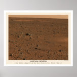 Mars Rover Spirit First Photo 2004