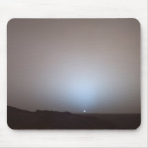 Mars Sunset Mouse Pads