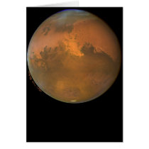 Mars the Red Planet on Cards and Postcards