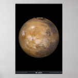 Mars With Cloud Cover posters