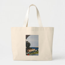 Marseille Point de Dpart del Cote ' Azur Canvas Bag
