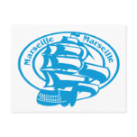 Marseille Stamp postcards