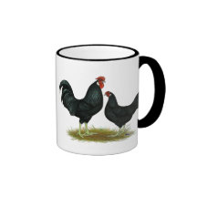 Marsh Daisy Chickens Mugs