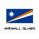 Marshall Islands Flag Postcard