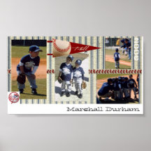 Marshall's first t-ball game posters