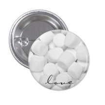 Marshmallow! Pinback Button