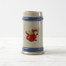 Marshmallow Toasting Dragon Coffee Mug