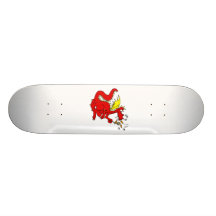Marshmallow Toasting Dragon Skate Board