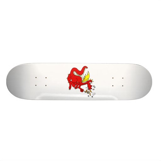 Marshmallow Toasting Dragon Skate Board