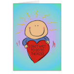 Martial Arts Baby Dojo Card for Sensei Mum Dad