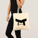 Martial Arts Black Belt Tote Bag