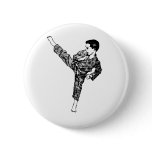 Martial Arts- Boy Kicking buttons