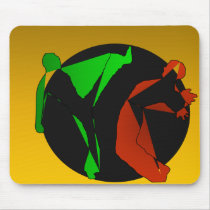 martial arts capoeira mousepad