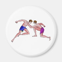Martial arts champion 396 BC Fridge Magnets