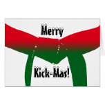 Martial Arts Christmas Card