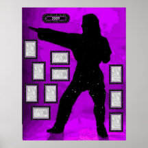 Martial Arts Collage 14 Print