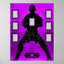 Martial Arts Collage Poster 08