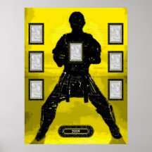 Martial Arts Collage Poster 10