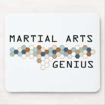 Martial Arts Genius Mouse Pads