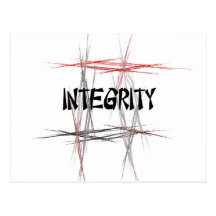 Martial Arts Integrity Postcards