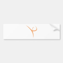 Martial Arts Kick Bumper Sticker