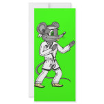 Martial Arts Mouse Mice rack cards