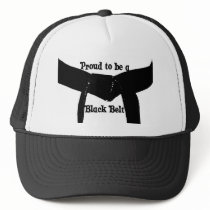 Martial Arts Proud to be a Black Belt Hat